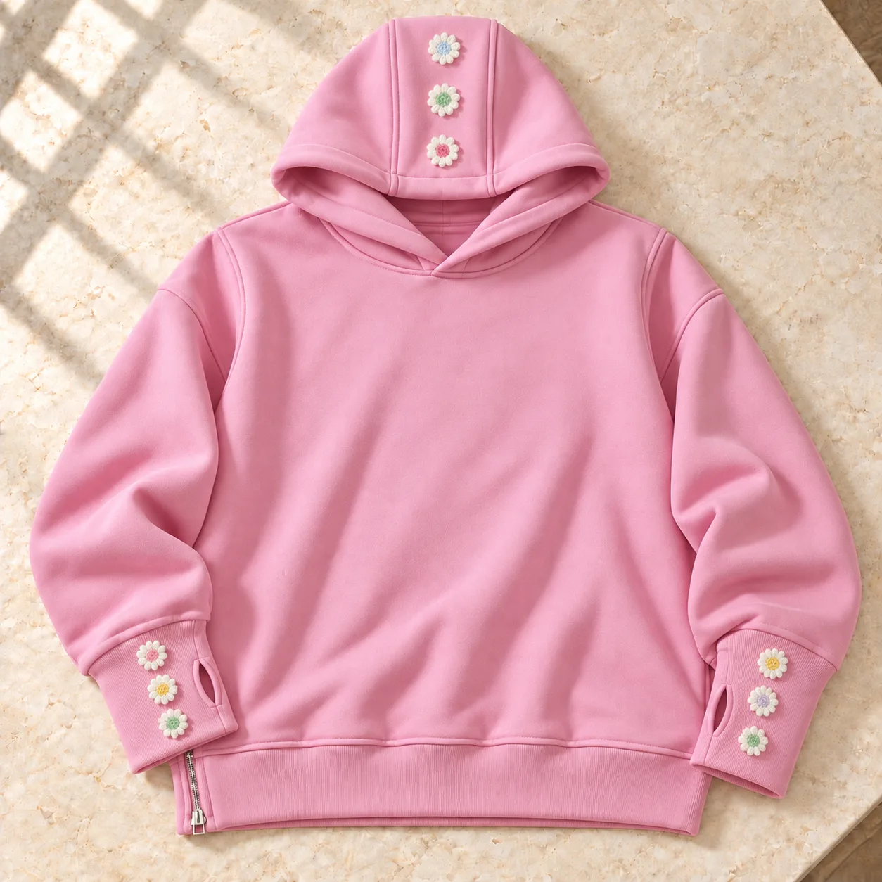 Daisy Blush Hoodie